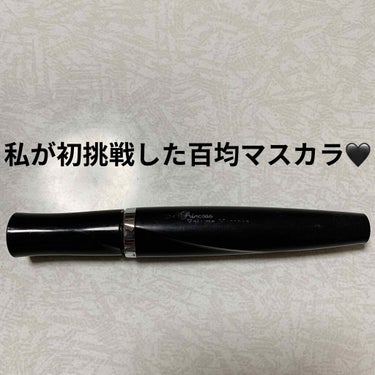 DAISO エルファープリンセスボリュームマスカラのクチコミ「ダイソー　エルファー　プリンセスボリュームマスカラA
ブラック🖤　内容量:7.5g　税抜き10.....」（1枚目）