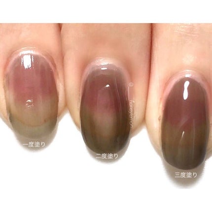 ムードペブルネイル/rom&nd/マニキュアを使ったクチコミ(4枚目)