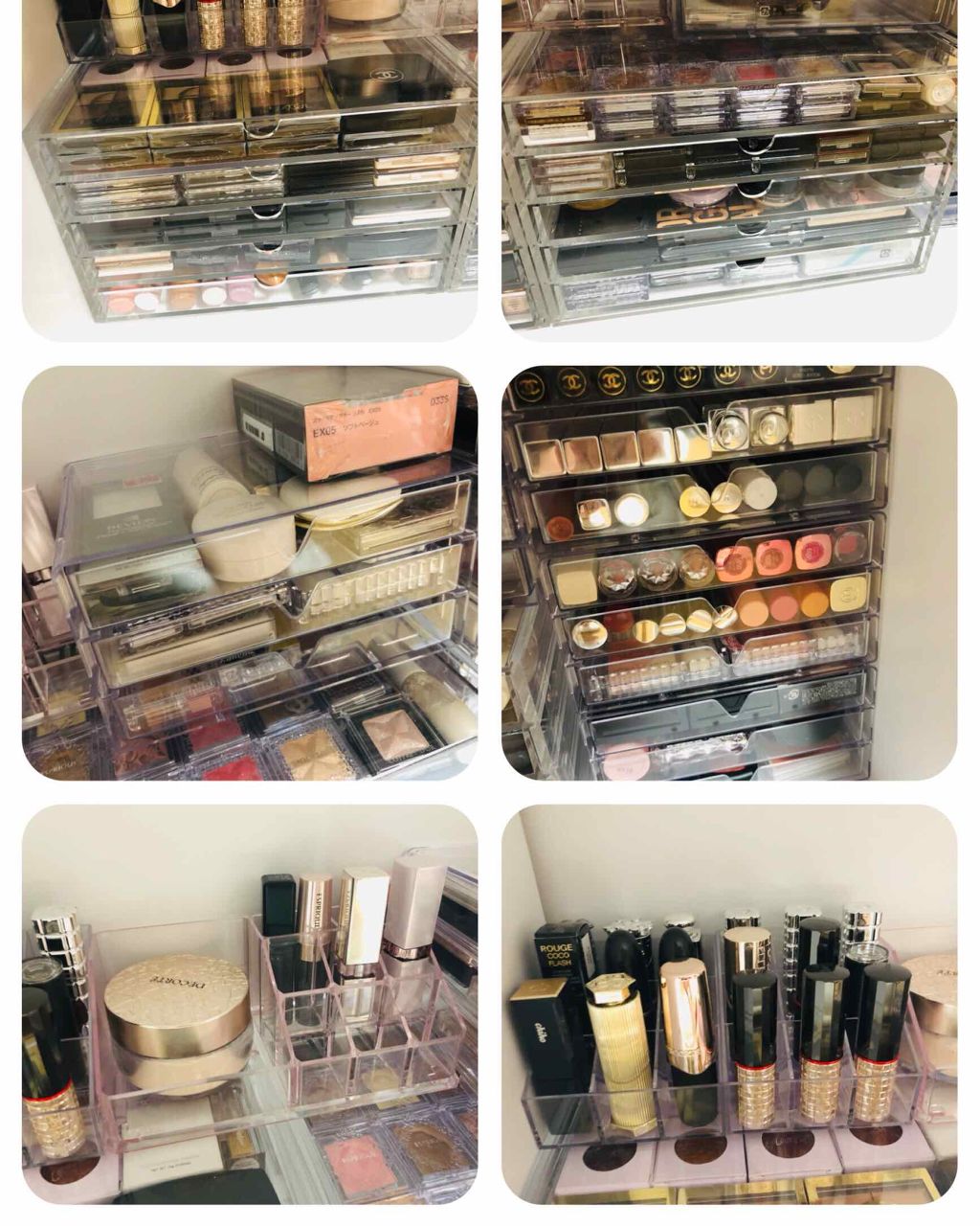 3段式クリアーケース/DAISO/その他化粧小物を使ったクチコミ(3枚目)