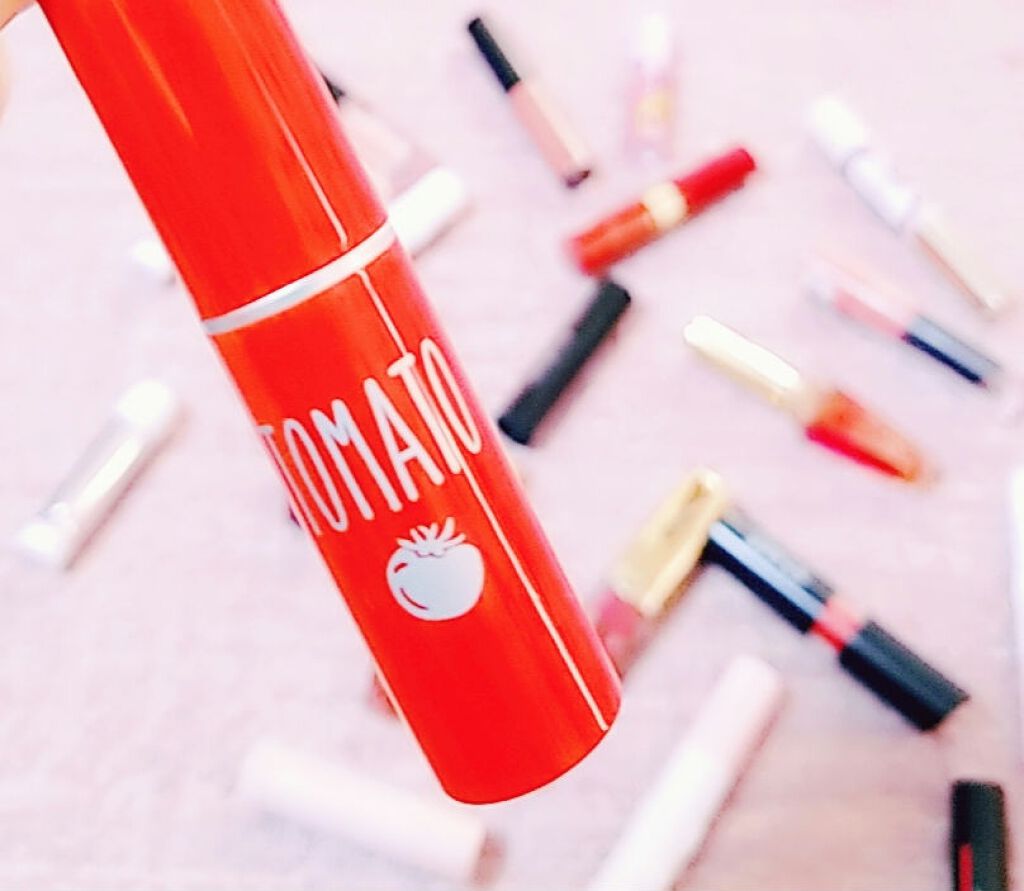 トマト ジェリー ティント リップ/SKINFOOD/リップティントを使ったクチコミ（3枚目）