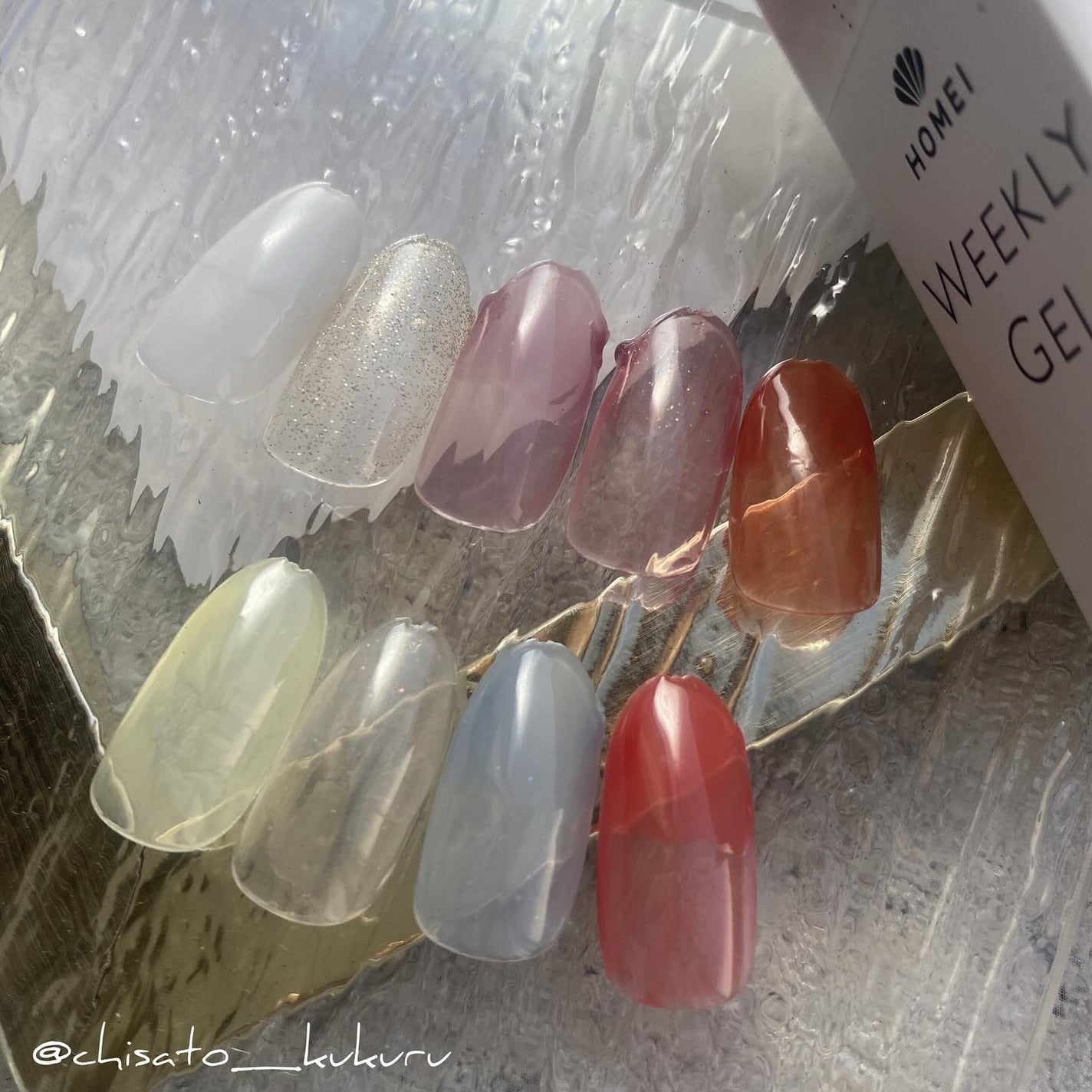 ☆kukuru☆ on LIPS 「×@homei_nailその他の投稿はこちらから▶︎@chi..」(8枚目)