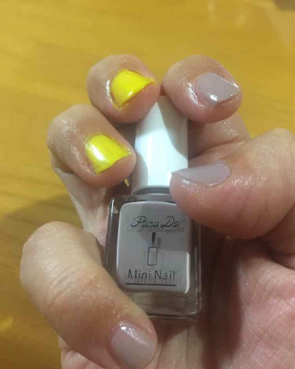 ミニネイル/パラドゥ/マニキュアを使ったクチコミ（2枚目）