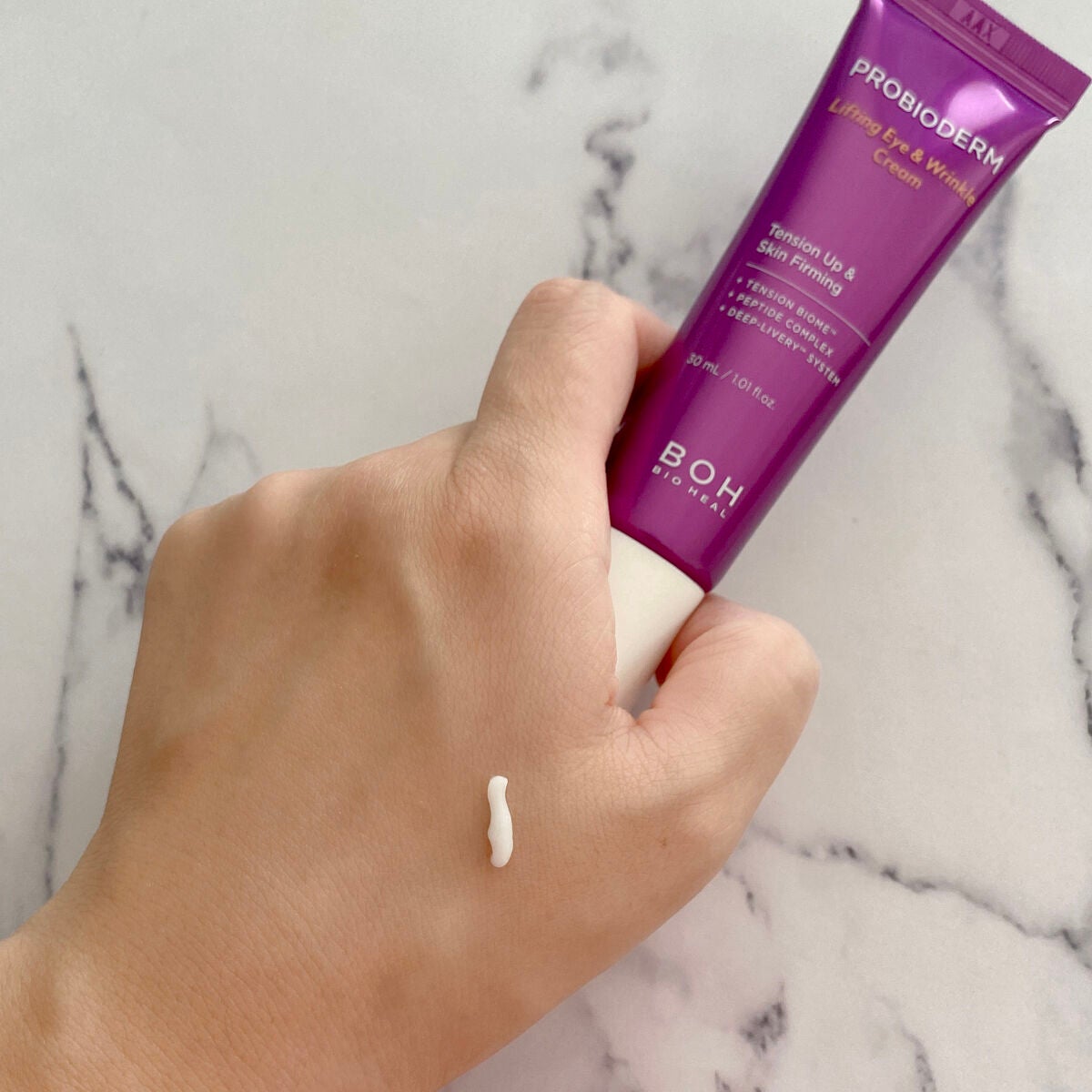 プロバイオダーム リフティング アイリンクルクリーム/BIOHEAL BOH/アイケア・アイクリームを使ったクチコミ(5枚目)
