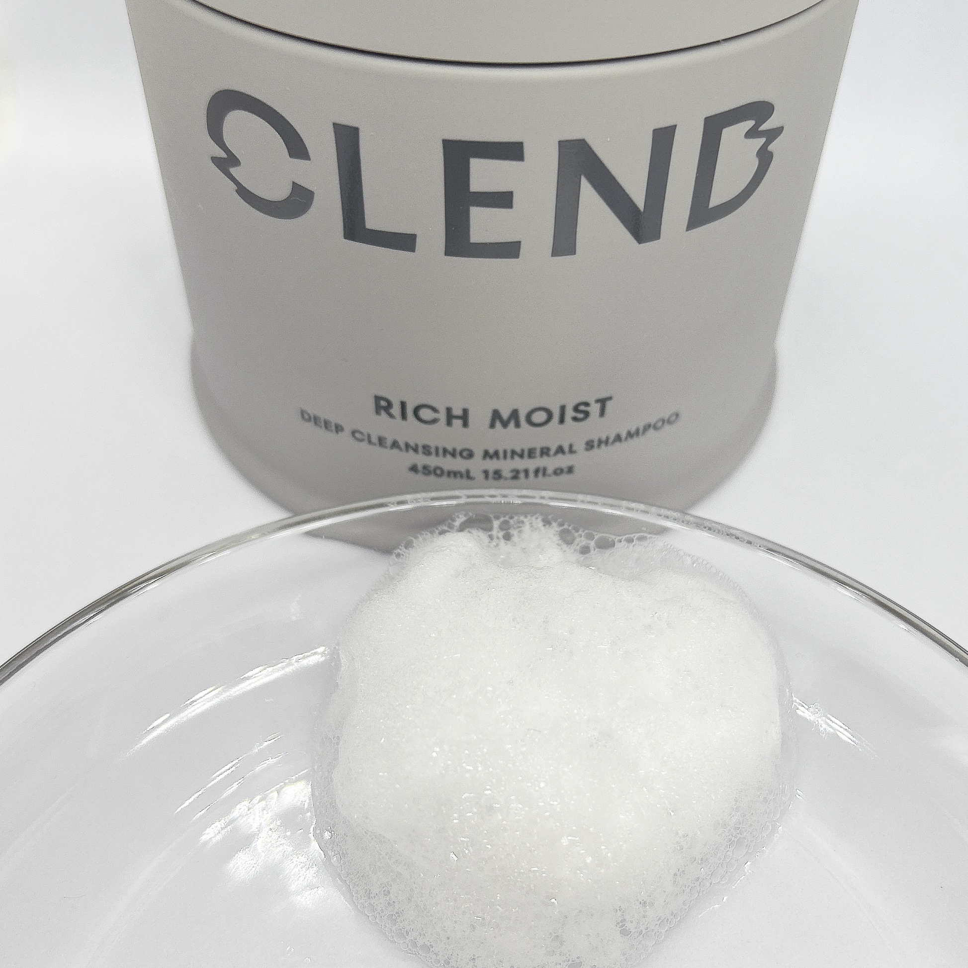 リッチモイスト ディープクレンジング ミネラル シャンプー/ディープリペア ミネラル トリートメント/CLEND/市販シャンプーを使ったクチコミ（3枚目）