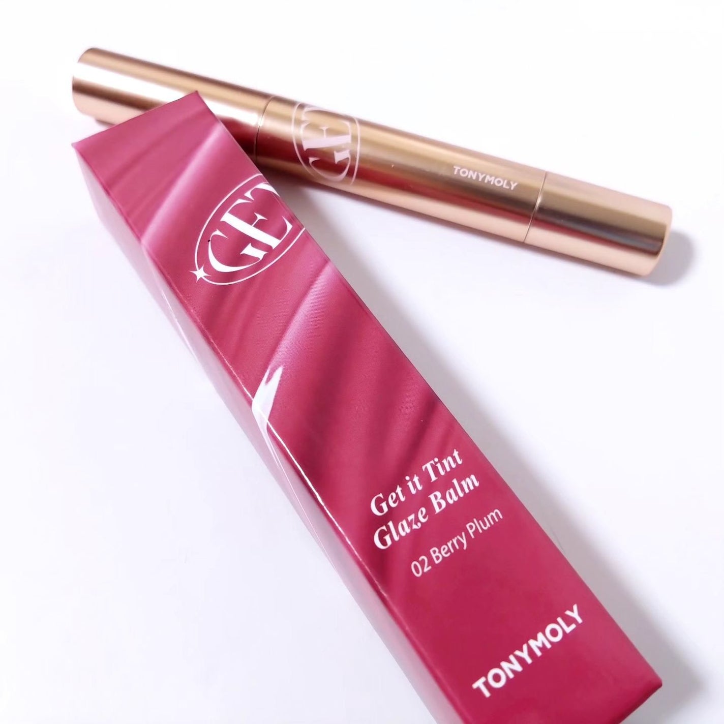 ゲットイットティントグレーズバーム/TONYMOLY/リップティントを使ったクチコミ(2枚目)