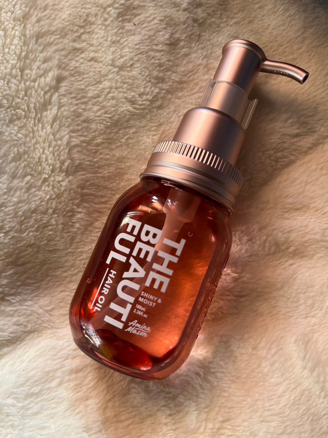 アミノメイソン シャイニー&モイスト ヘアオイル/アミノメイソン/ヘアオイルを使ったクチコミ(1枚目)