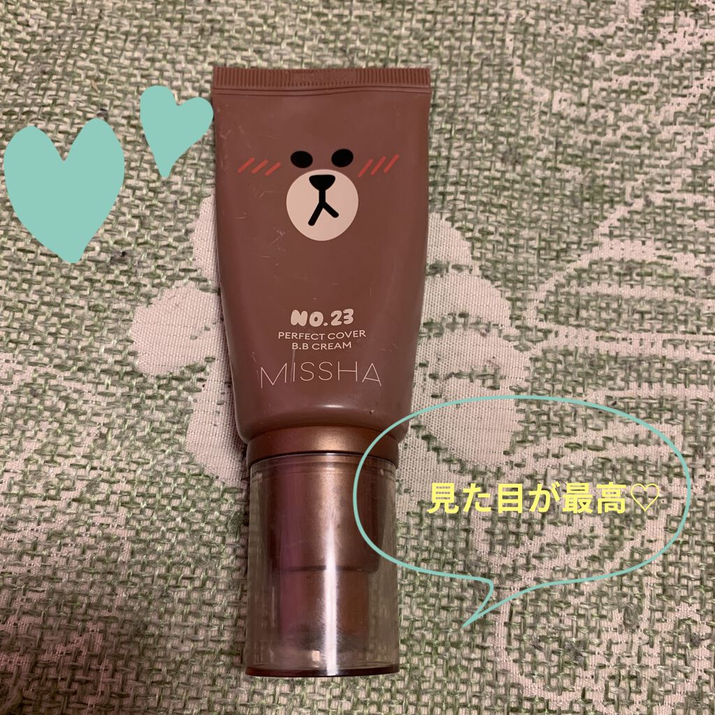パーフェクトカバー BBクリーム/MISSHA/BBクリームを使ったクチコミ（1枚目）