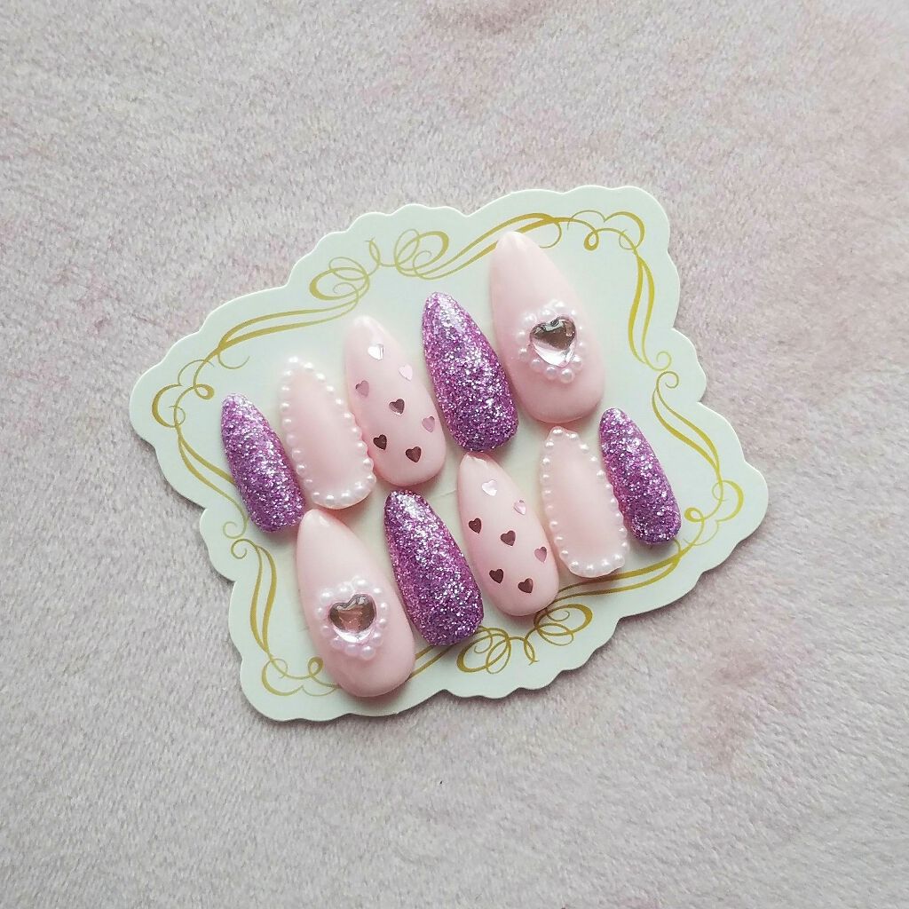 デコレーションネイルパーツ/DAISO/ネイルチップ・パーツを使ったクチコミ（1枚目）