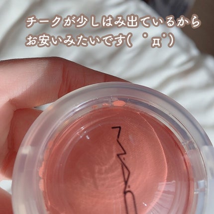 パウダー ブラッシュ/M・A・C/パウダーチークを使ったクチコミ(4枚目)