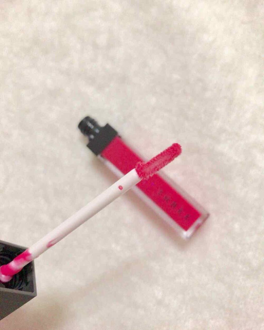 シマリング リップジャム/THREE/リップグロスを使ったクチコミ(2枚目)