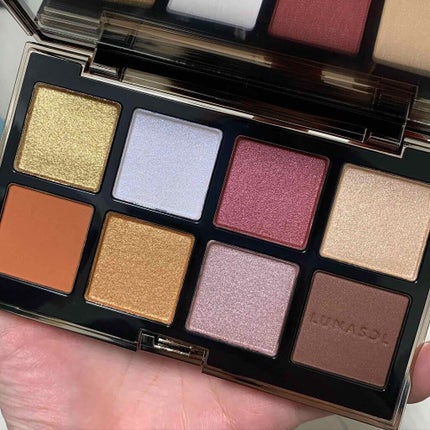 アイカラーレーション スペシャルエディション/LUNASOL/アイシャドウパレットを使ったクチコミ(3枚目)