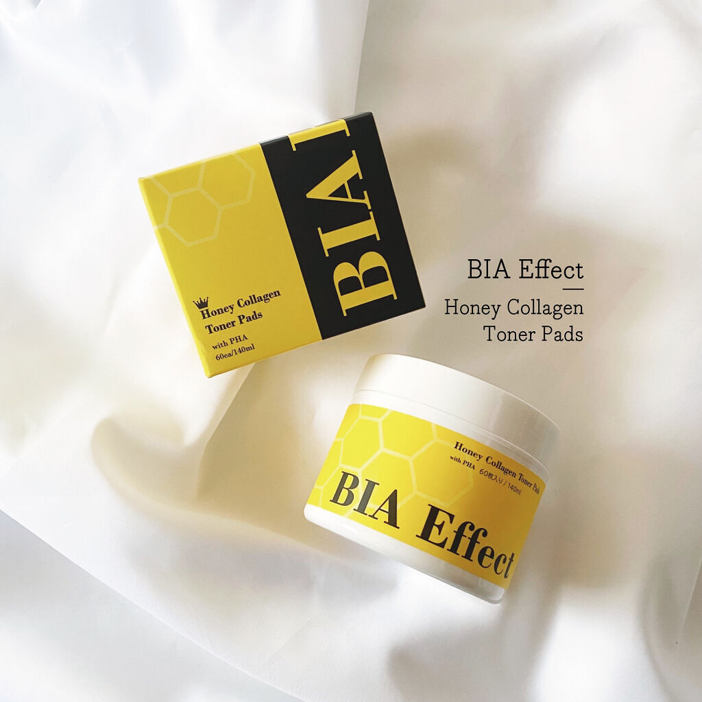 はちみつコラーゲントナーパッド/BIA Effect/トナーパッドを使ったクチコミ（1枚目）