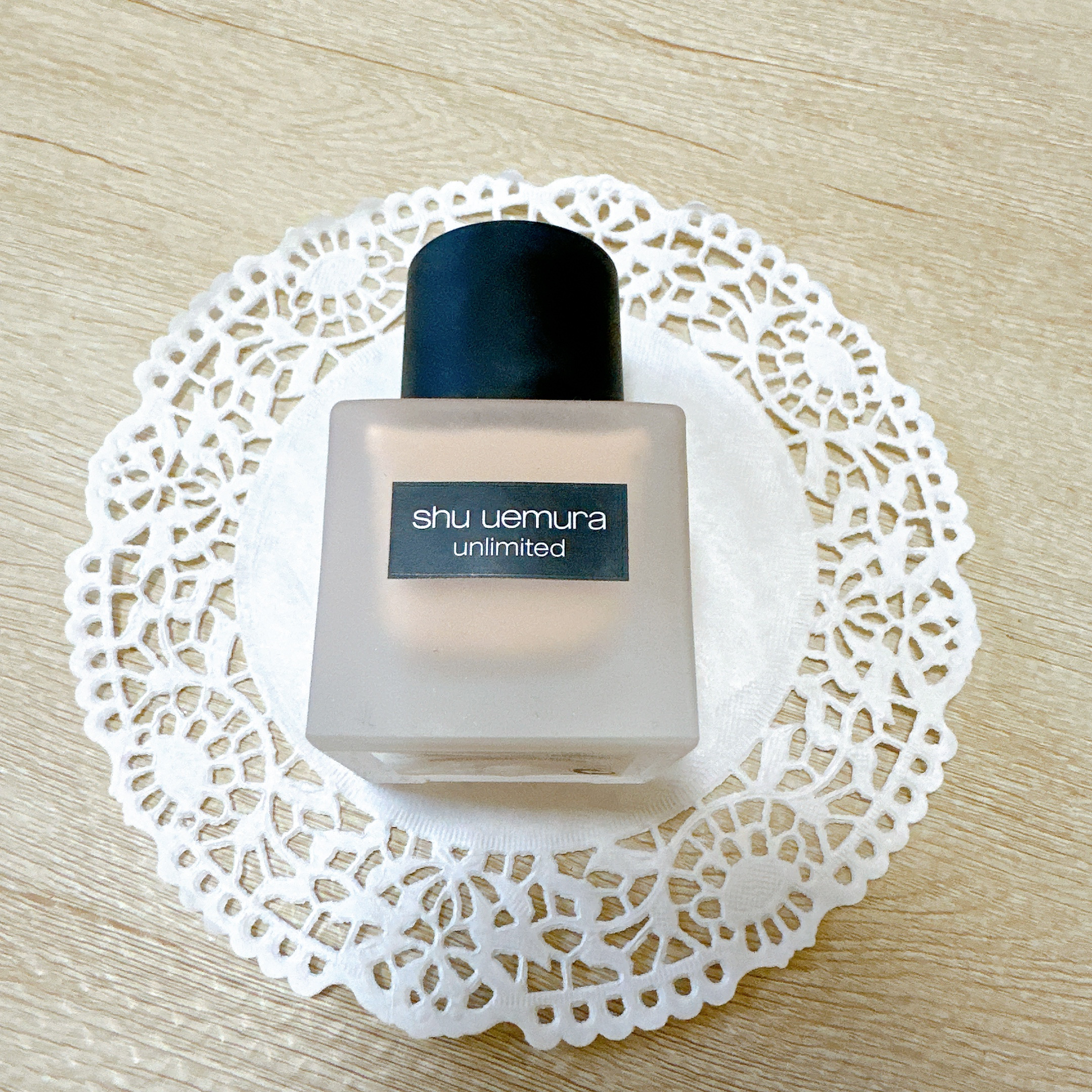 （旧）アンリミテッド ラスティング フルイド 574/shu uemura/リキッドファンデーションを使ったクチコミ（2枚目）