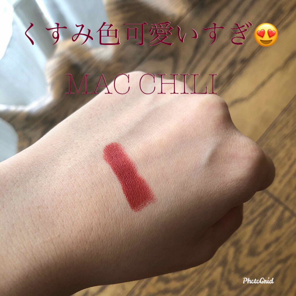 リップスティック/M・A・C/口紅を使ったクチコミ(2枚目)