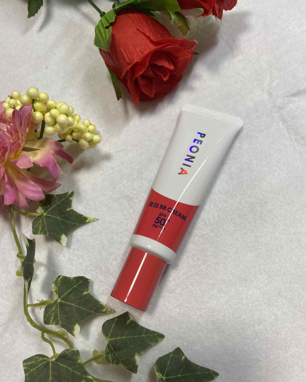 ペオニア美白BBクリーム/ペオニア/BBクリームを使ったクチコミ（1枚目）