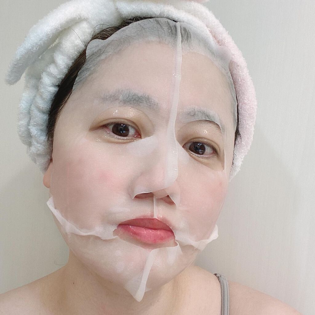 バランシング3Dマスク モイスチャーセラム/肌美精/シートマスク・パックを使ったクチコミ(6枚目)