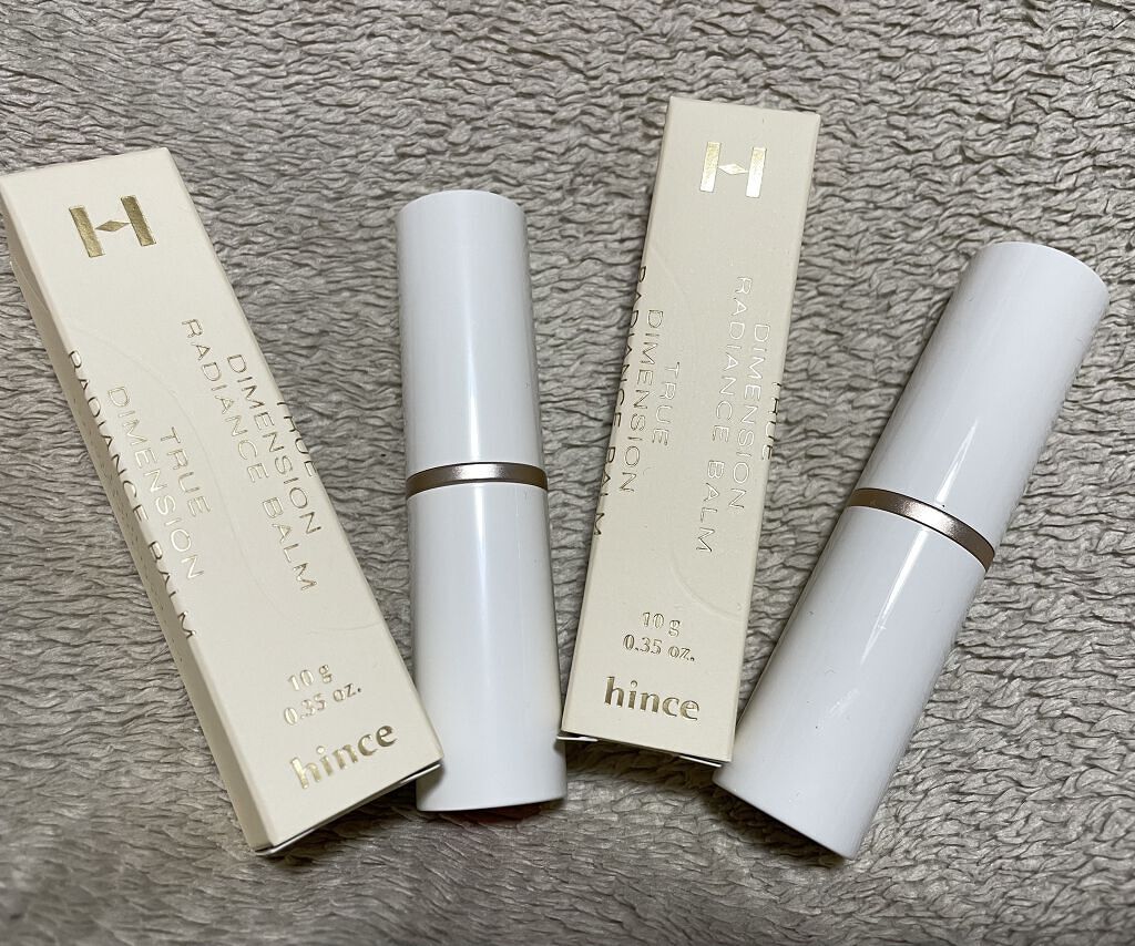トゥルーディメンションラディアンスバーム/hince/スティックハイライトを使ったクチコミ（1枚目）
