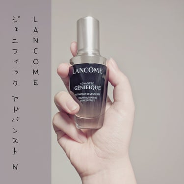 ￤使った商品￤
LANCOME
ジェニフィック アドバンスト N 30ｍl

￤使用感￤
少しとろみがあって、お肌になじませるとみずみずしく感じるテクスチャー。
ベタつかない。
これだけなじませた時の保