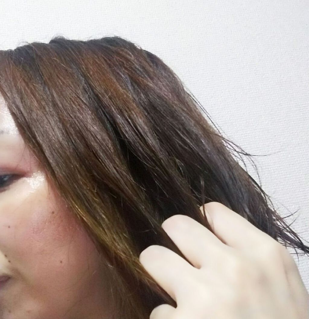 オーガニックヘアオイル フレッシュティーの香り/ハーバルリーフ/ヘアオイルを使ったクチコミ（3枚目）