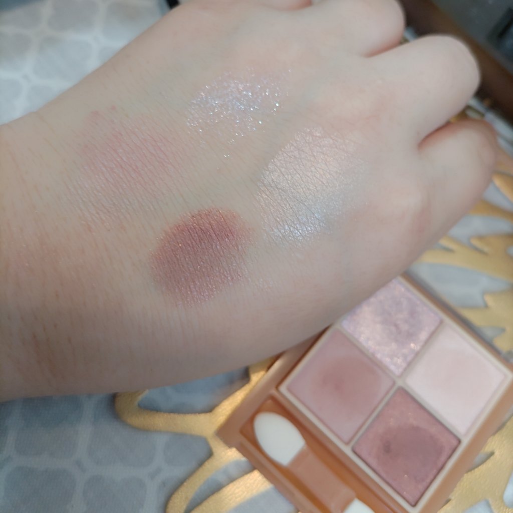 ベージュトーンアイシャドウ/CEZANNE/アイシャドウパレットを使ったクチコミ（2枚目）