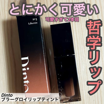 ブラーグロイリップティント/Dinto/リップティントを使ったクチコミ(1枚目)