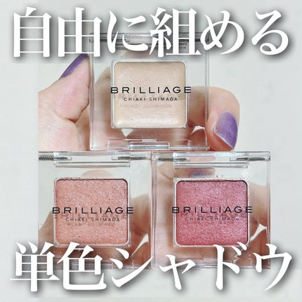 ワンダークリエイション /ブリリアージュ/単色アイシャドウを使ったクチコミ(1枚目)
