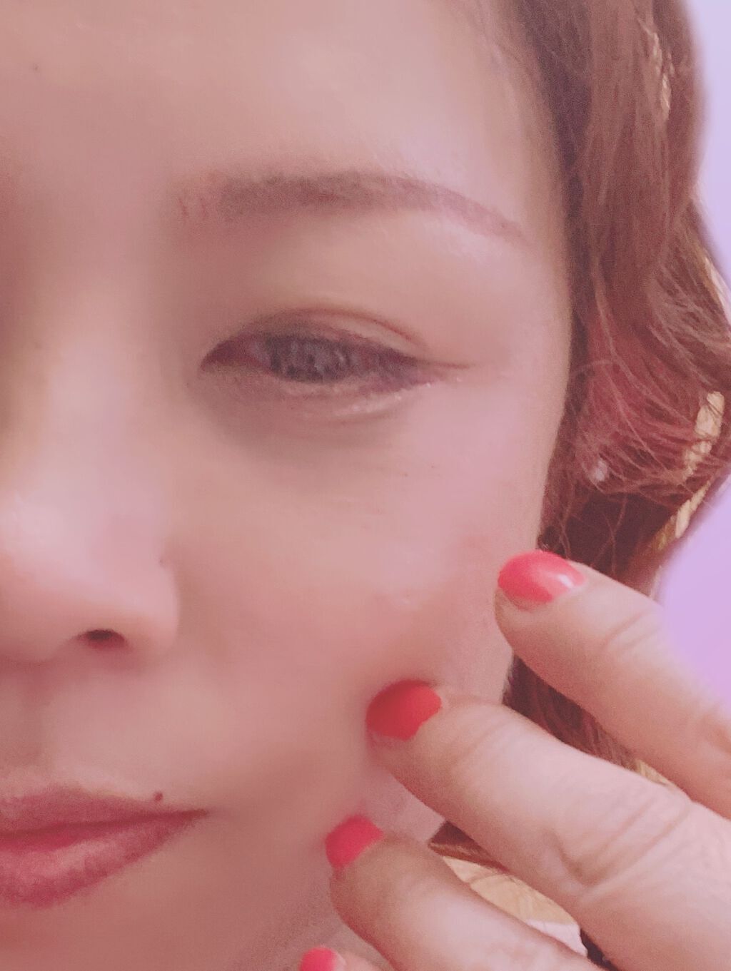 カラフルネイルズ N35 アーバンルージュ/キャンメイク/マニキュアを使ったクチコミ（3枚目）