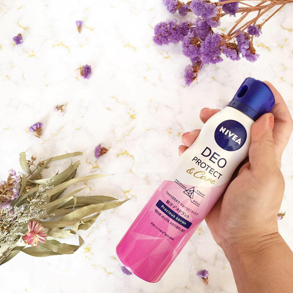 デオプロテクト＆ケア スプレー プレシャスサボンの香り/ニベア/デオドラント・制汗剤を使ったクチコミ（3枚目）