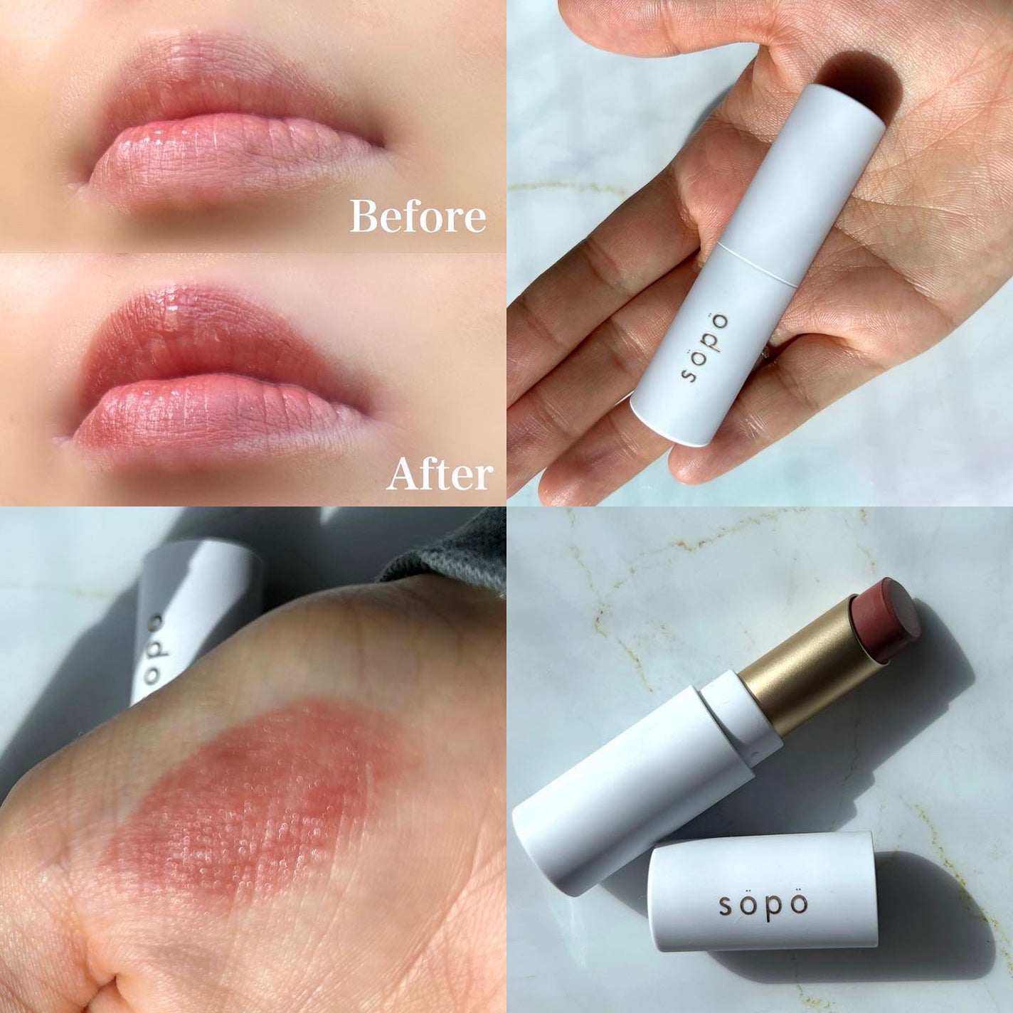 リップスティック/sopo/口紅を使ったクチコミ(1枚目)