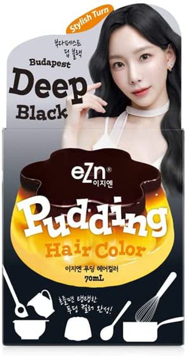 Pudding Hair Color Deep Black