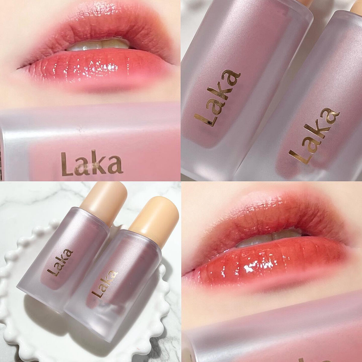 フルーティーグラムティント/Laka/リップティントを使ったクチコミ（1枚目）