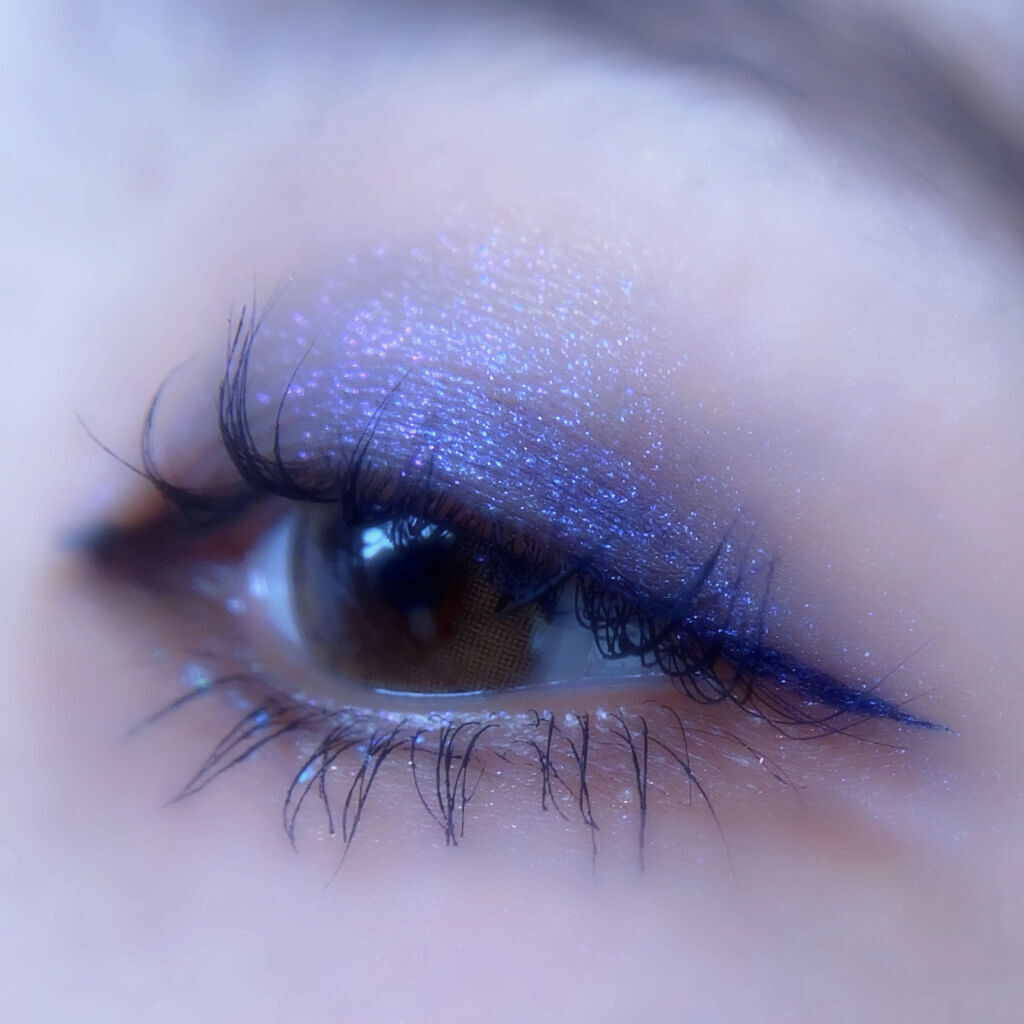 マルチグリッターカラー/ENBAN TOKYO/単色アイシャドウを使ったクチコミ（2枚目）