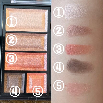 ショコラスウィート アイズ/リンメル ロンドン/アイシャドウパレットを使ったクチコミ(3枚目)