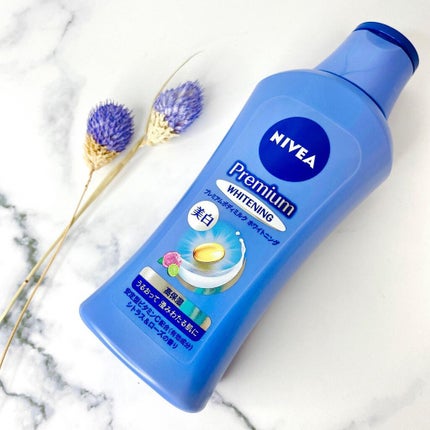 プレミアムボディミルク ホワイトニング【医薬部外品】 /ニベア/ボディミルクを使ったクチコミ(8枚目)