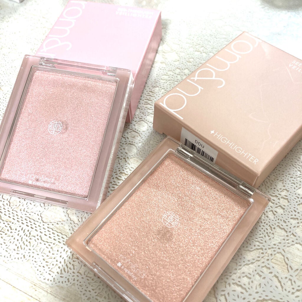 ヴェールライター/rom&nd/パウダーハイライトを使ったクチコミ(3枚目)