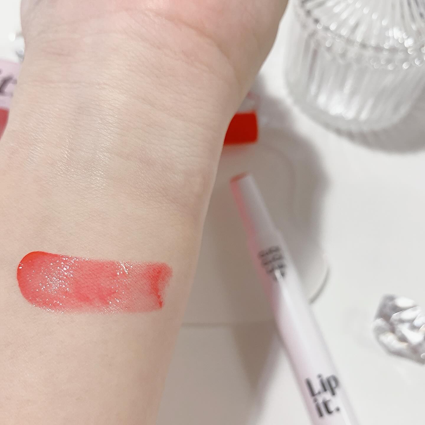 クリッククリック ラバリップ/Lipit./口紅を使ったクチコミ（2枚目）