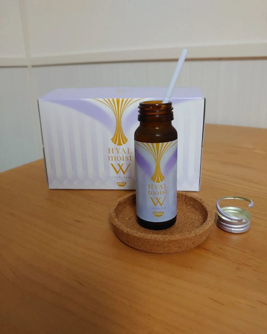 ヒアルモイスト W/日清食品/美容ドリンクを使ったクチコミ(3枚目)