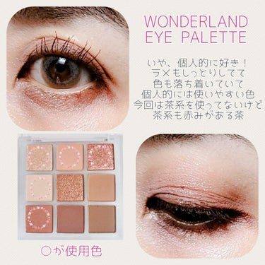 TAG WONDERLAND EYE PALETTE/too cool for school/アイシャドウパレットを使ったクチコミ（3枚目）