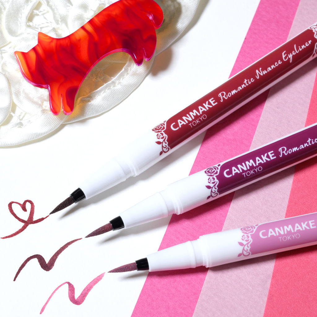 ロマンティックニュアンスアイライナー/キャンメイク/リキッドアイライナーを使ったクチコミ（1枚目）