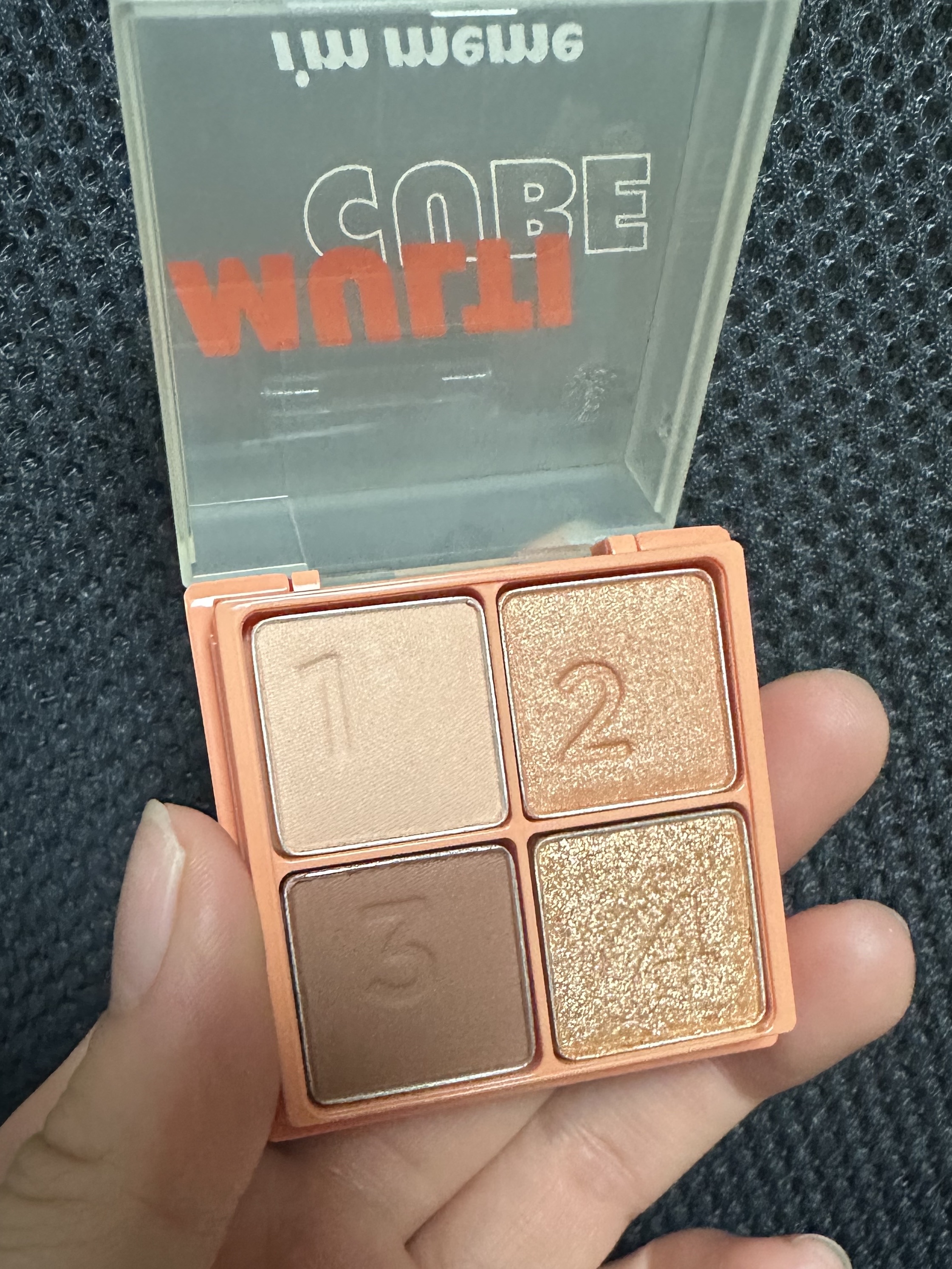 マルチキューブ 002 ハローピーチ/i’m meme/マルチパレットを使ったクチコミ（2枚目）