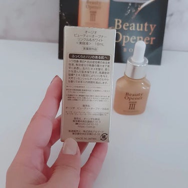 オージオ ビューティーオープナー リンクル&ホワイトのクチコミ「OZIO
Beauty Opener　Ⅲ　　
Wrinkle&White
〈医薬部外品〉

1.....」（3枚目）