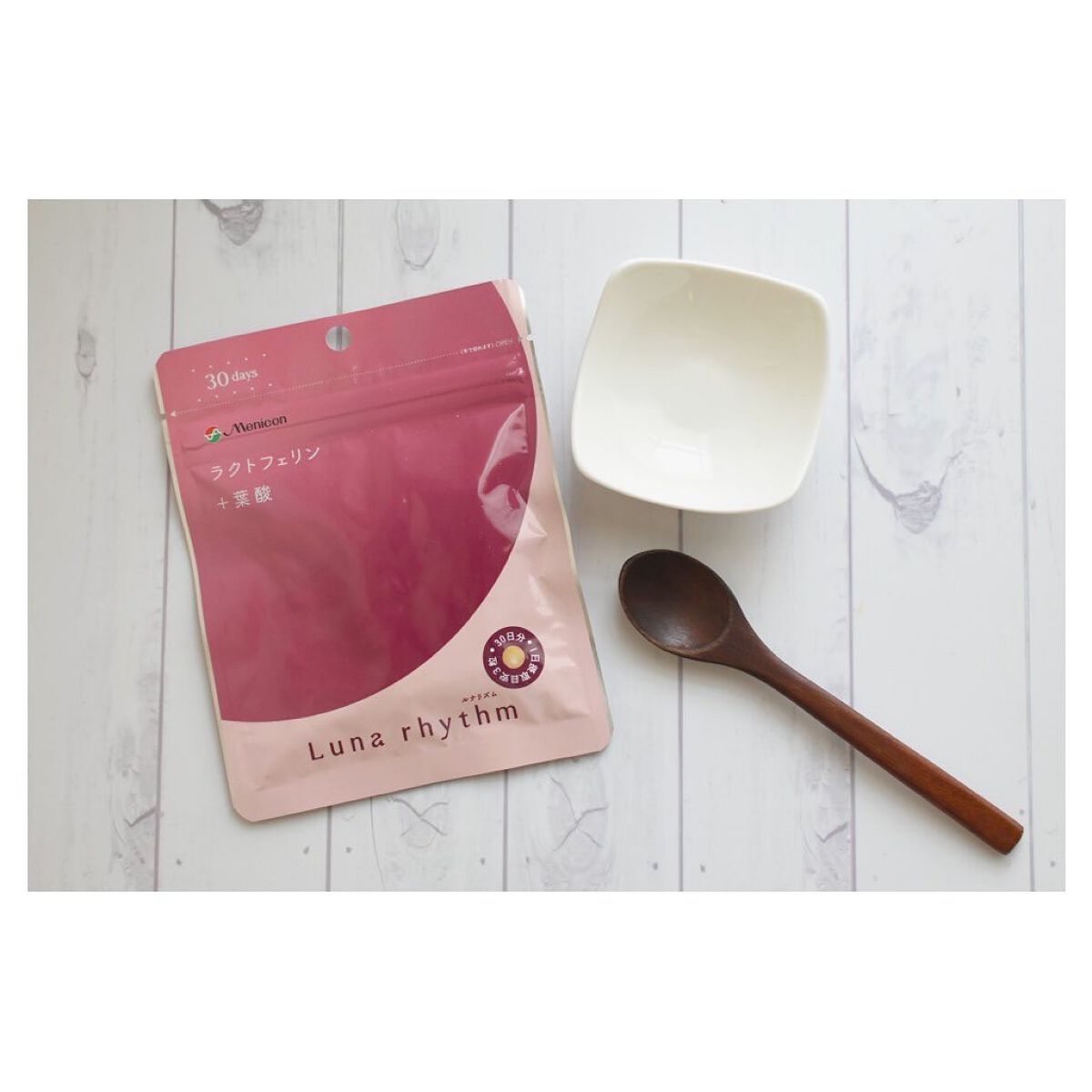 ルナリズム ラクトフェリン+葉酸/メニコン/美容サプリメントを使ったクチコミ(2枚目)