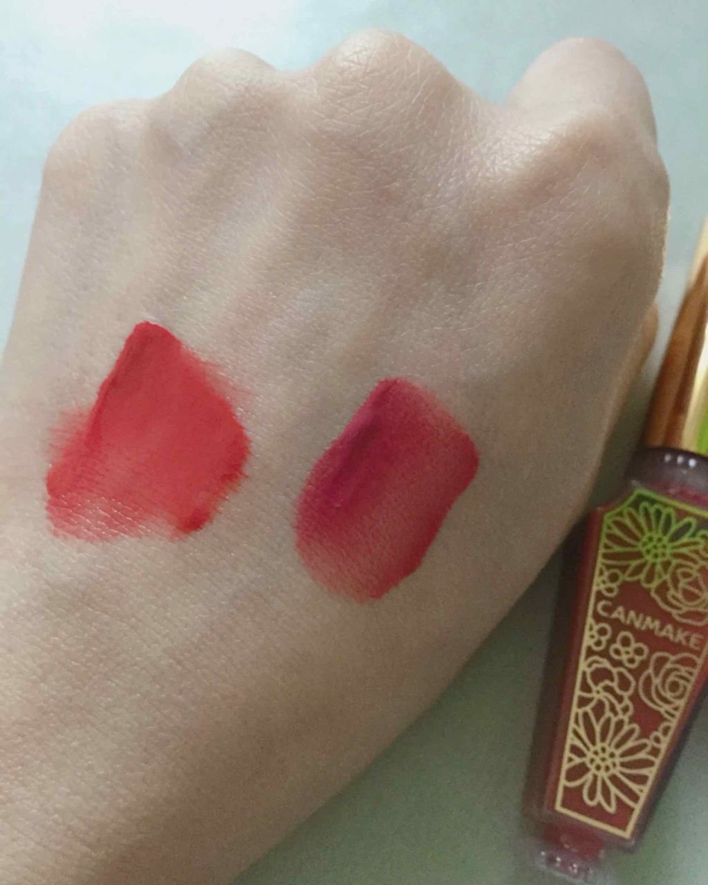 リップティントシロップ/キャンメイク/リップティントを使ったクチコミ(2枚目)