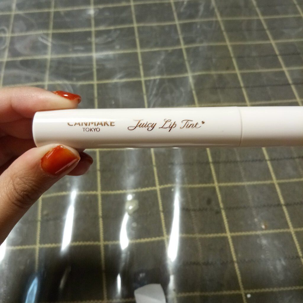 ジューシーリップティント 06 ポメロレッド /キャンメイク/口紅を使ったクチコミ（1枚目）