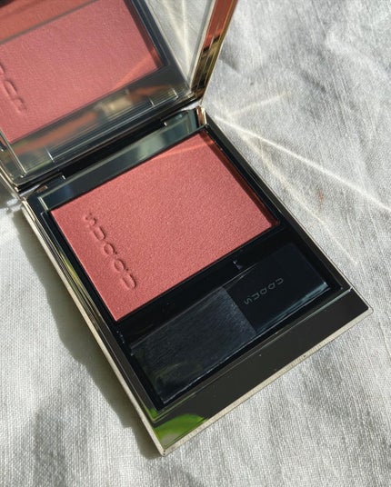 メルティング パウダー ブラッシュ/SUQQU/パウダーチークを使ったクチコミ(1枚目)