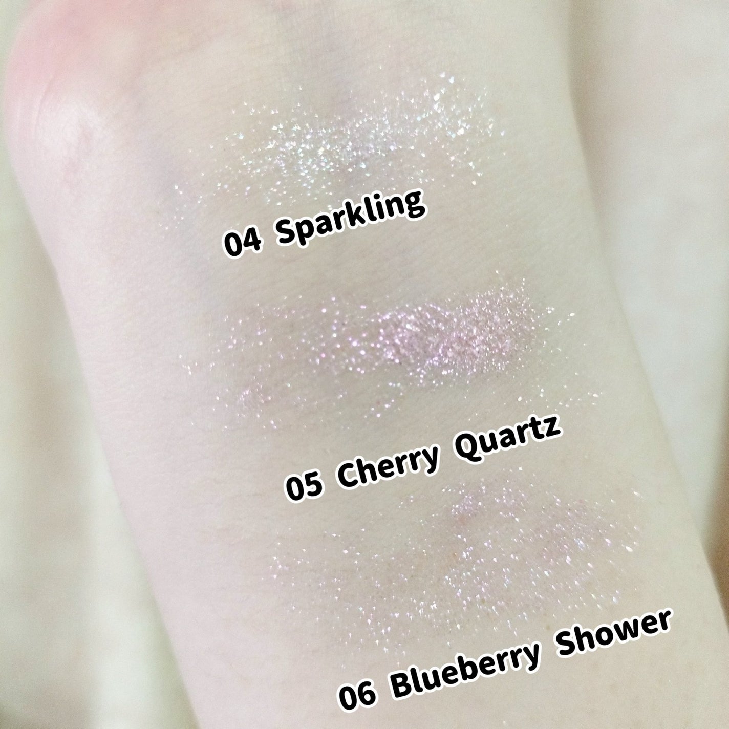 スターリットグリッターパウダー/dasique/グリッターを使ったクチコミ(6枚目)