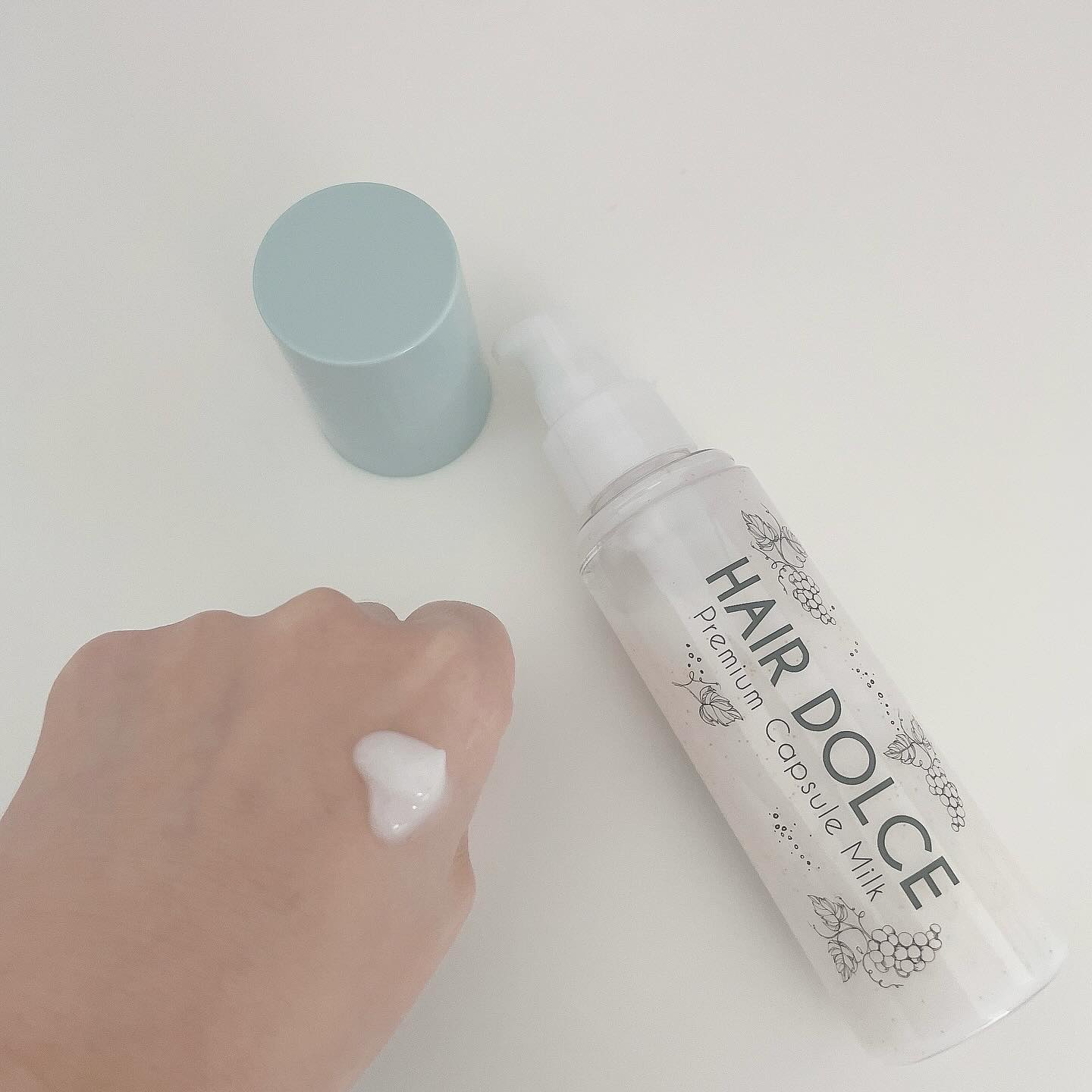 プレミアムカプセルミルク/HAIR DOLCE/ヘアミルクを使ったクチコミ（2枚目）