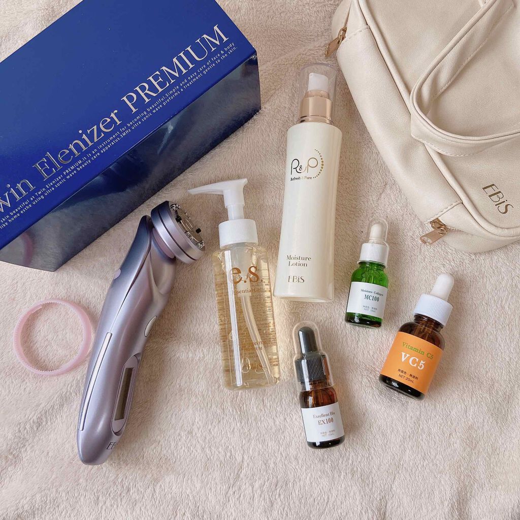 ツインエレナイザー プレミアム/EBiS化粧品/美顔器・マッサージを使ったクチコミ(1枚目)