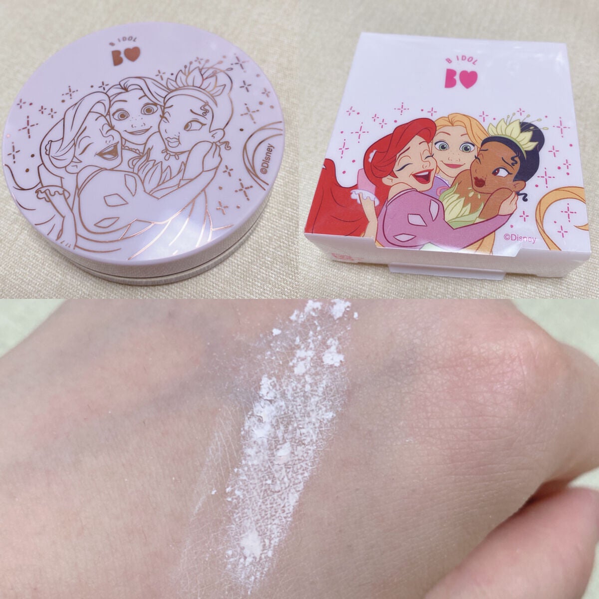 シルクアイスパウダー/b idol/ルースパウダーを使ったクチコミ(2枚目)