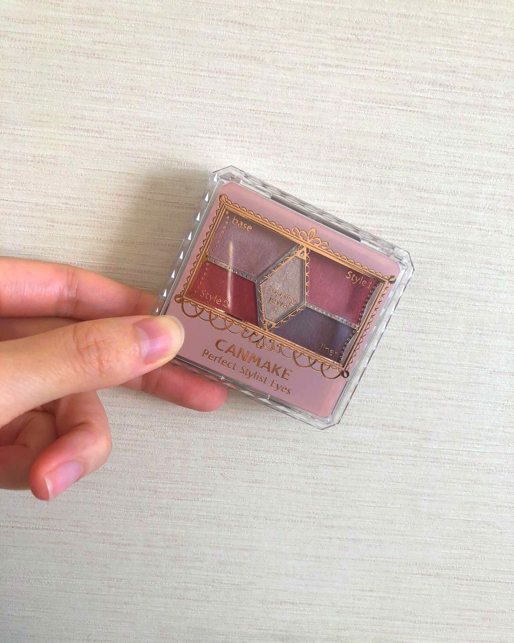 【旧品】パーフェクトスタイリストアイズ/キャンメイク/アイシャドウパレットを使ったクチコミ(1枚目)